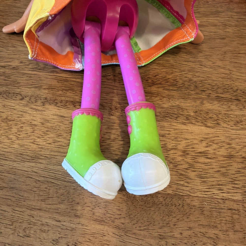 Silly Hair Lalaloopsy April Sunsplash Doll Full Size Dress Shoes Boots Outfit - Picture 3 of 10